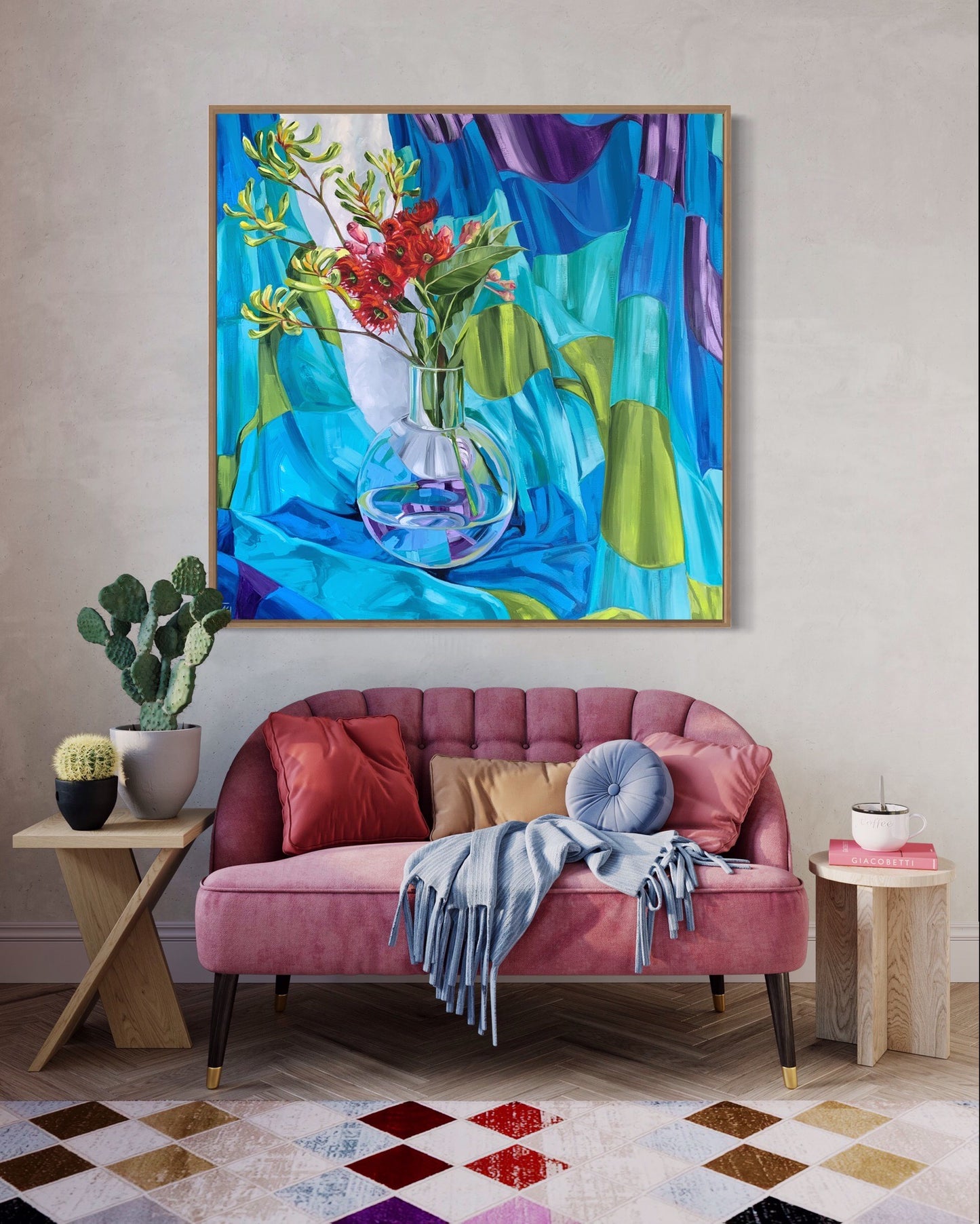 Kangaroo, Gum Blossom and the Seven Seas  #1