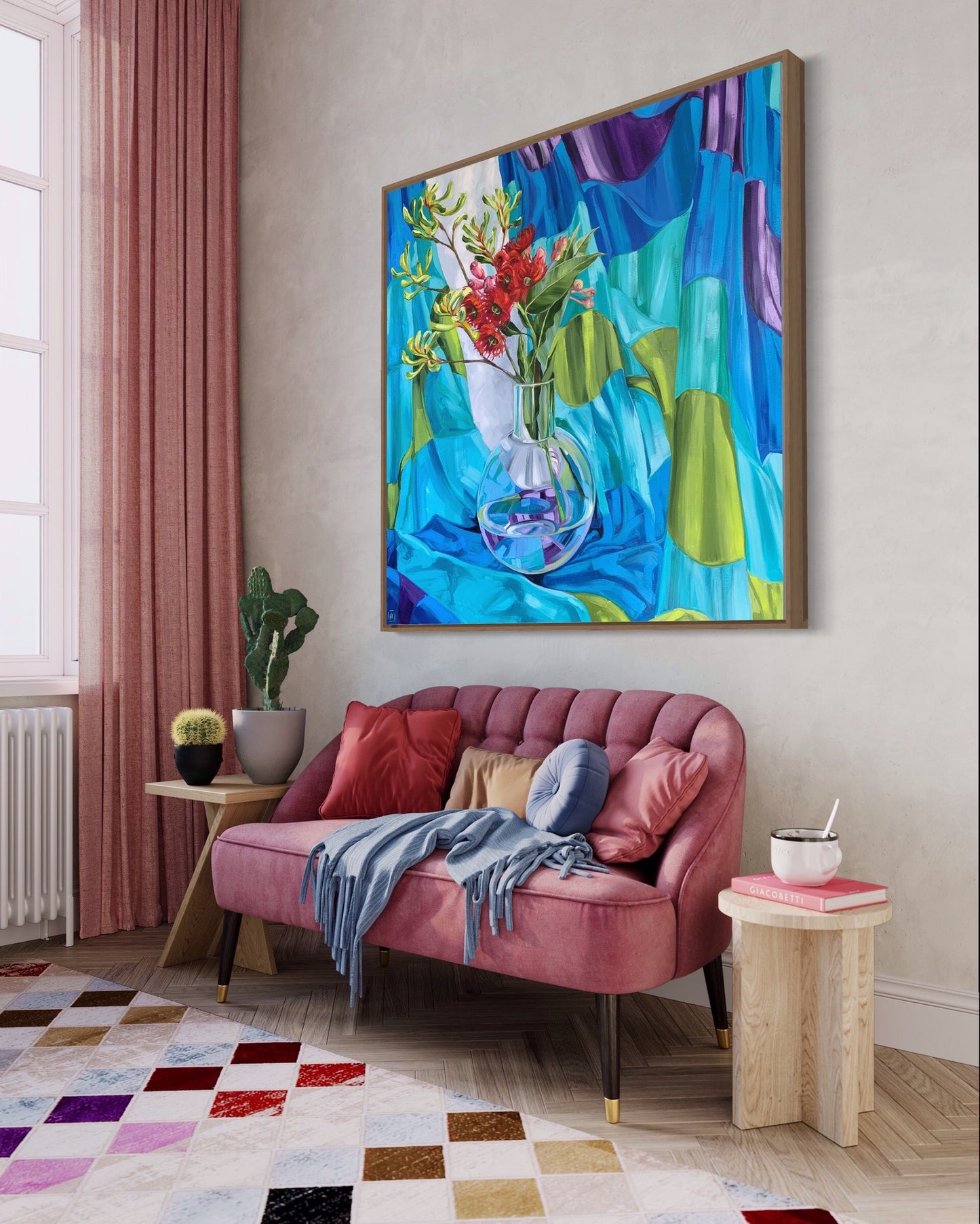 Kangaroo, Gum Blossom and the Seven Seas  #1