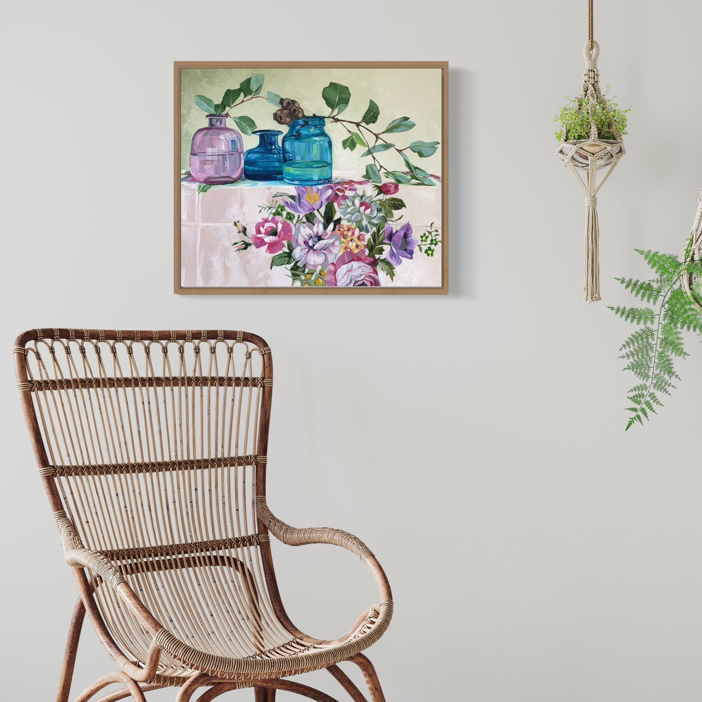 Dollar Gum and colour glass