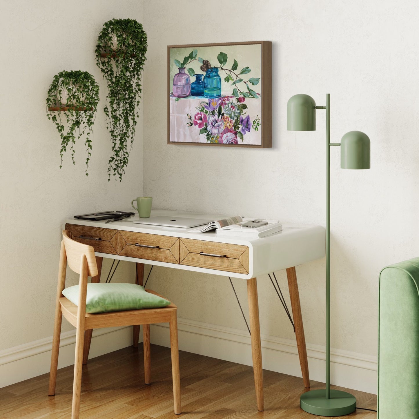 Dollar Gum and colour glass