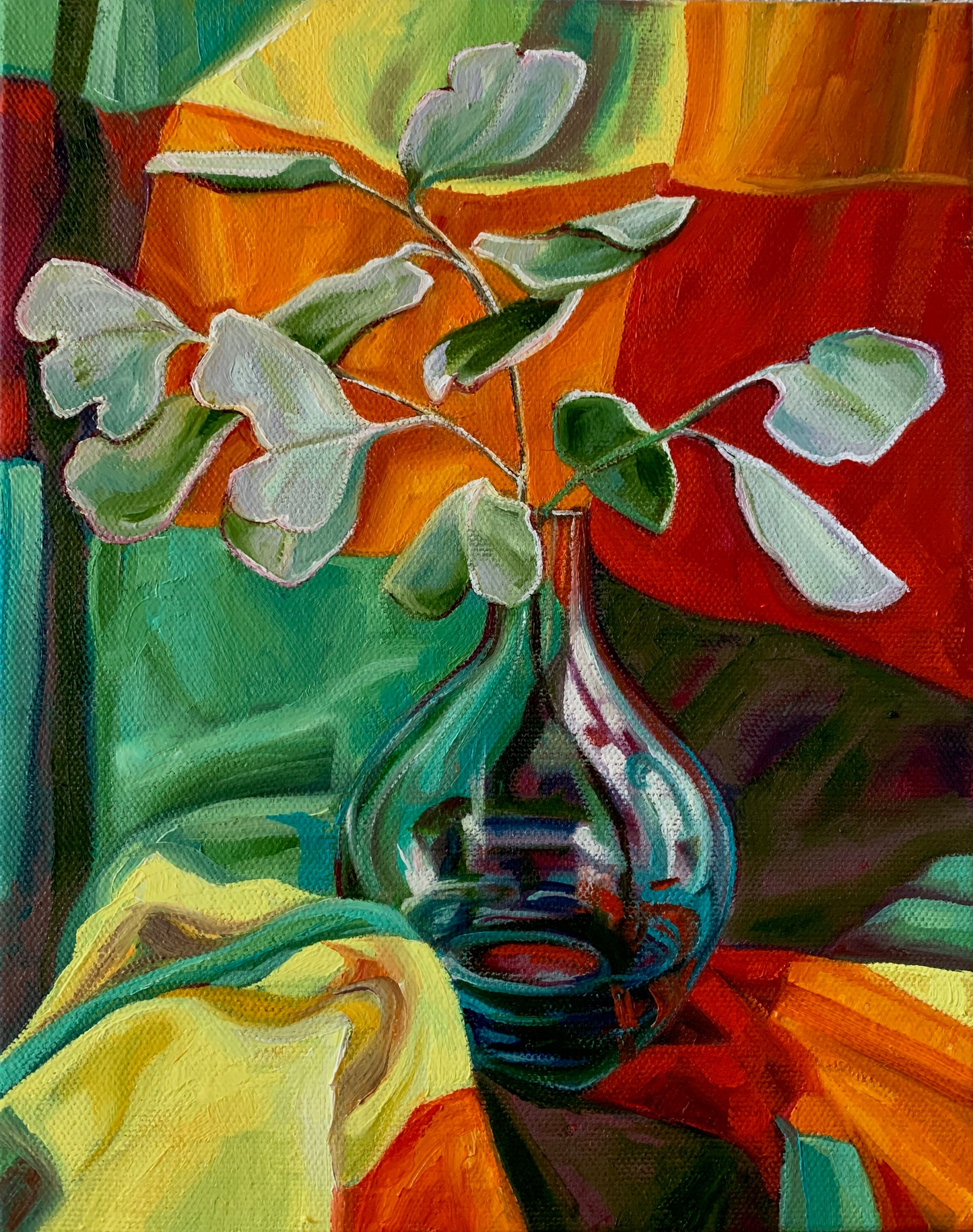 Dollars in Turquoise Vintage Blanket