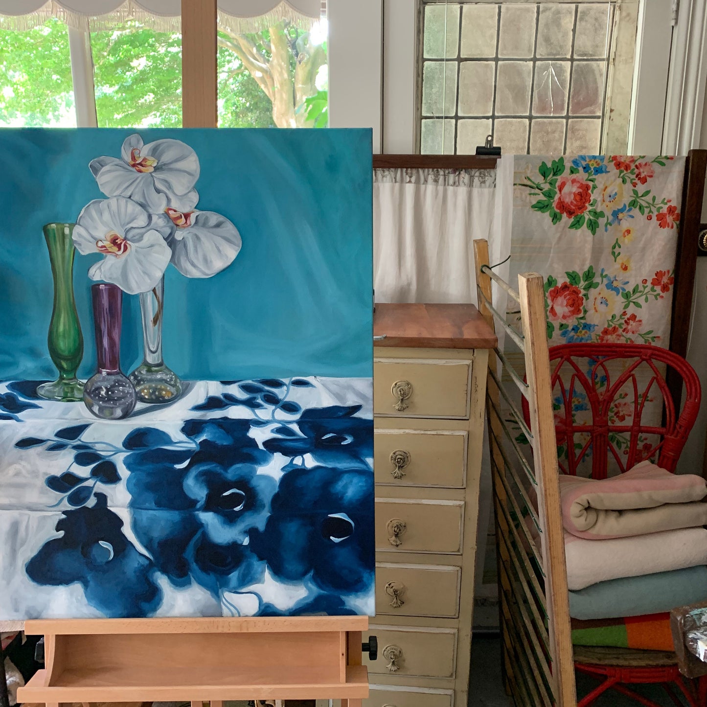 Windflowers and Vintage Swathes