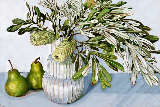 Banksia and Pear sweep - PRINT LIMITED EDITION