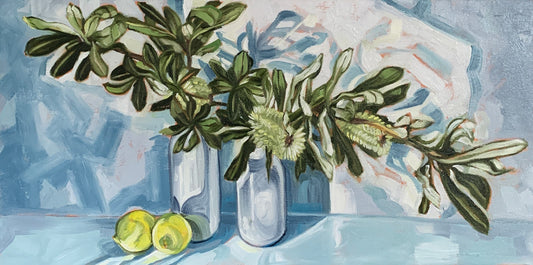 Banksias and Lemons in Shadow
