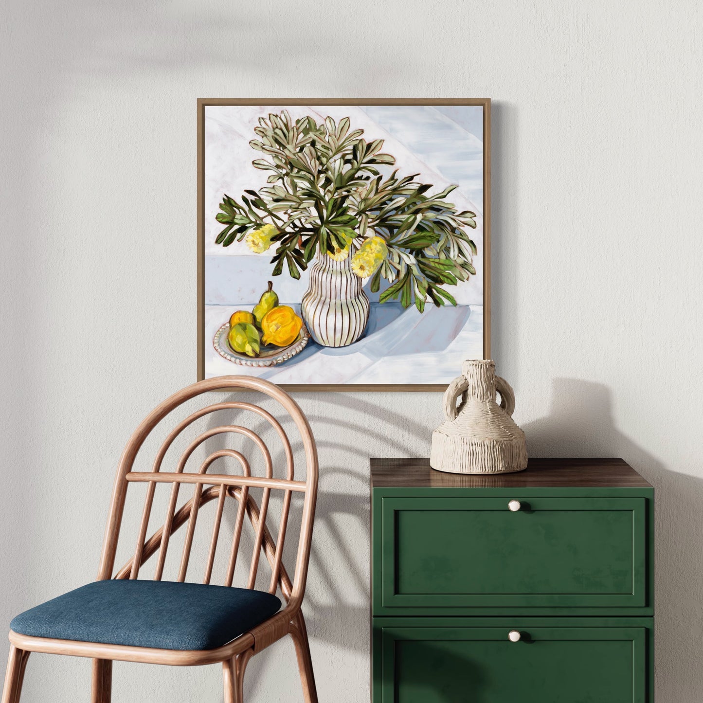 Coastal banksia and fruit plate - PRINT LIMITED EDITION