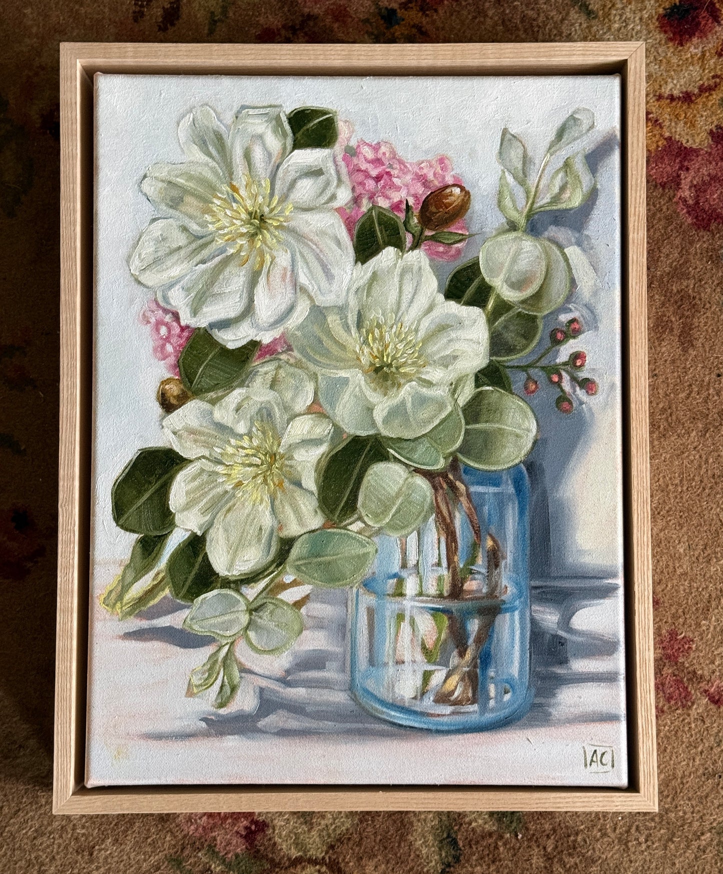 Magnolia and wax flower