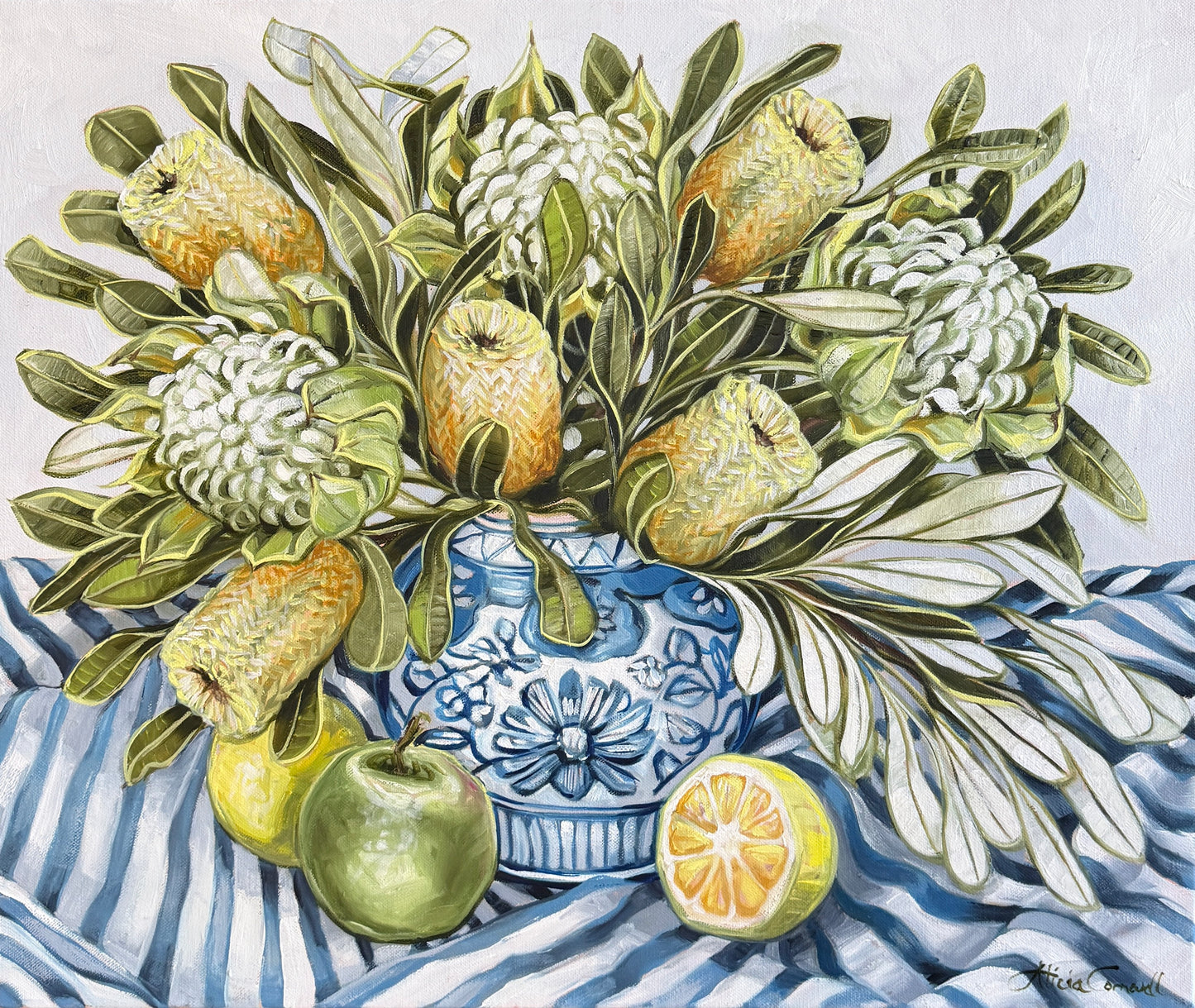 Ginger Jar and Banksia #2