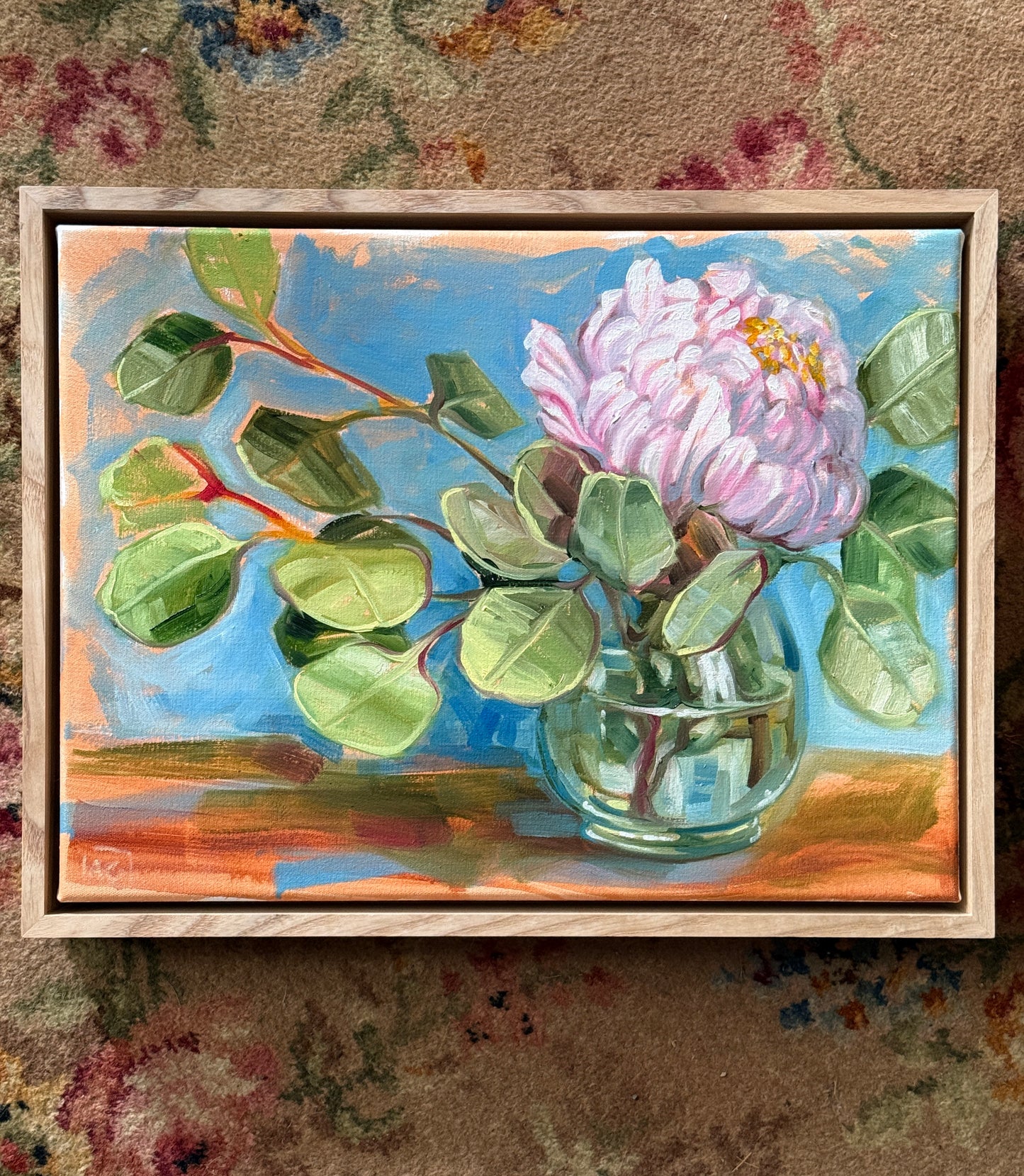 Peony and Dollar Gum Study 1