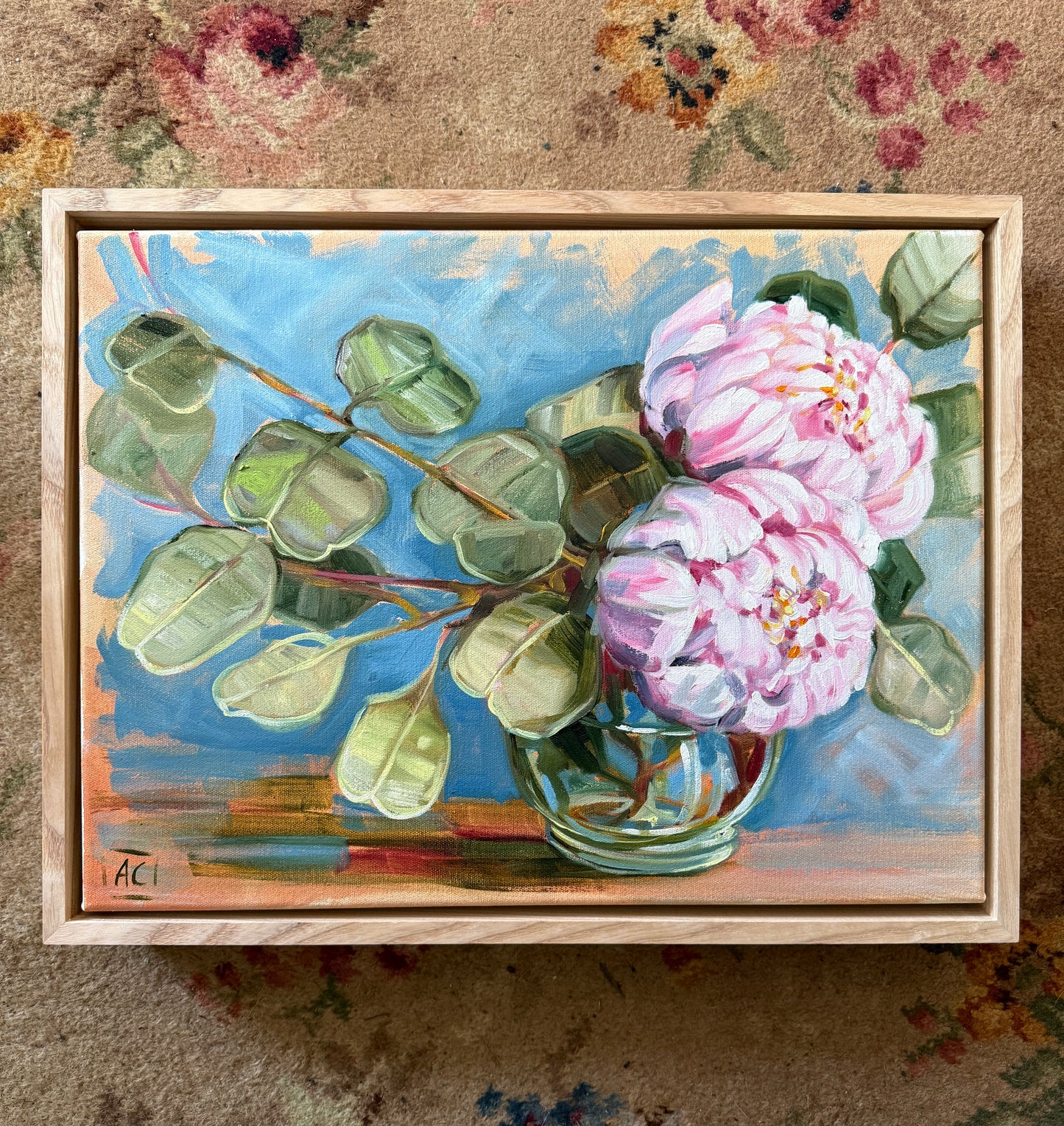 Peony and Dollar Gum Study 3