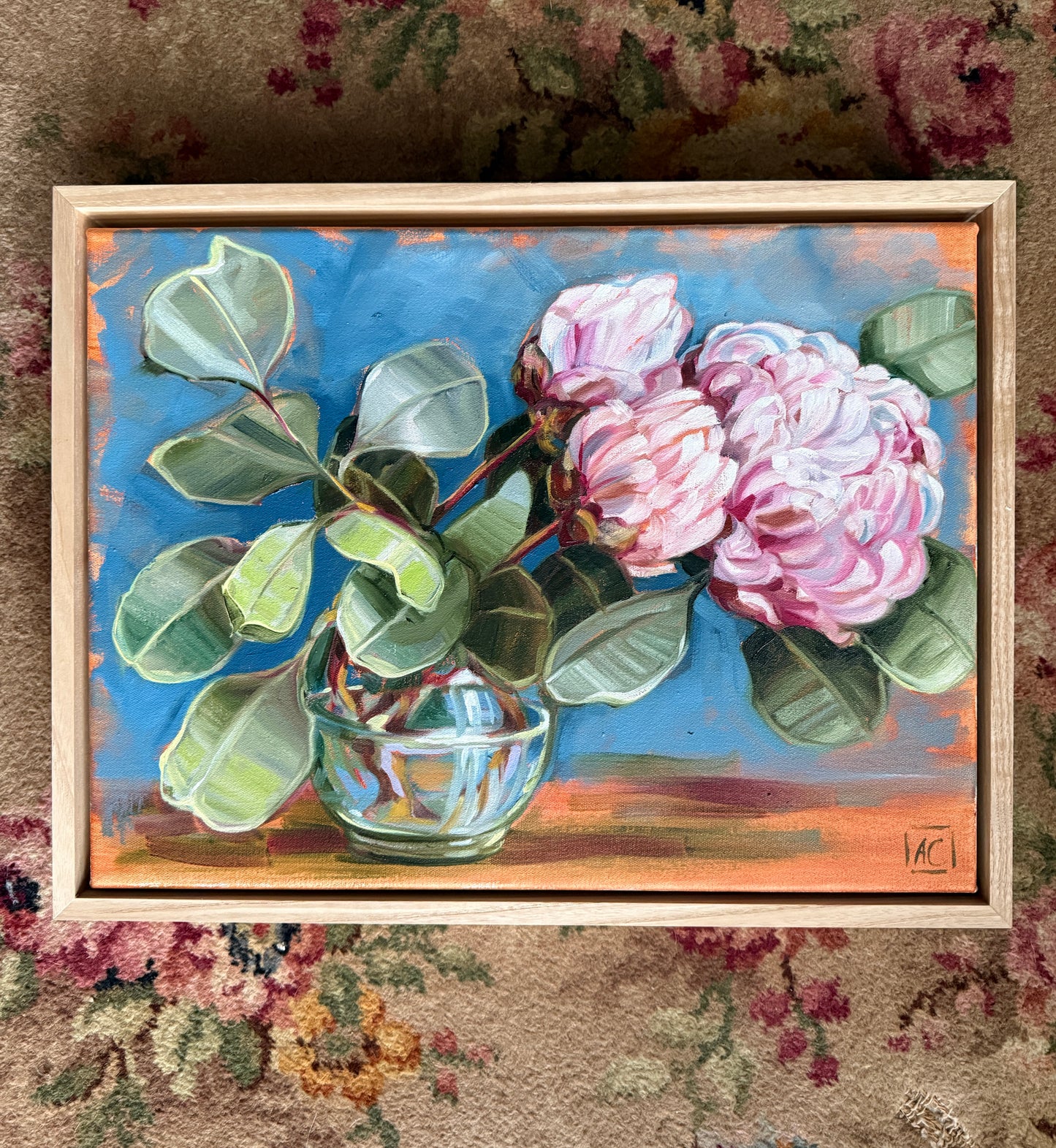 Peony and Dollar Gum Study 4