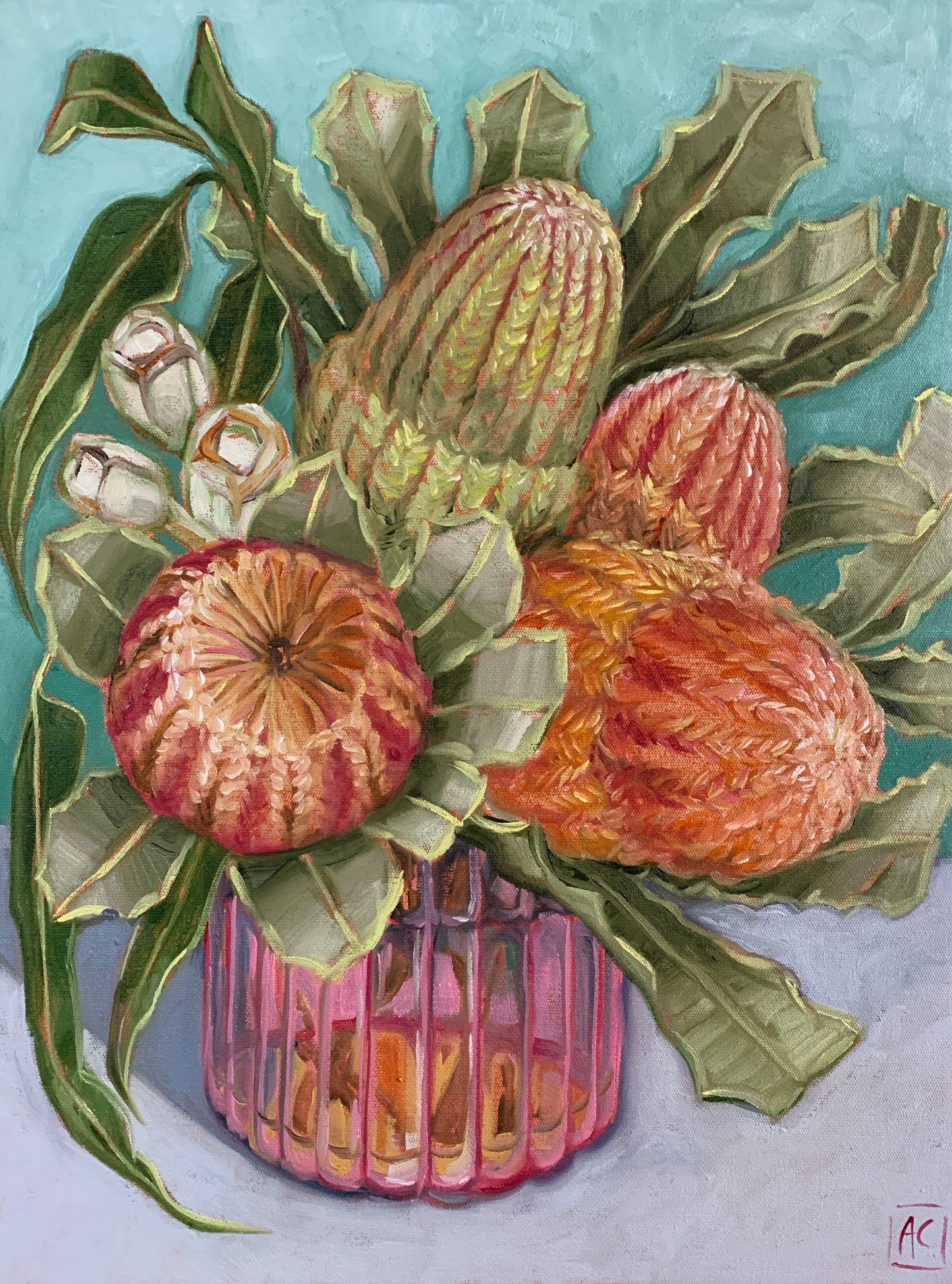 Banksia small bunch - Available exclusively from Ferris Wheel Bowral gallery