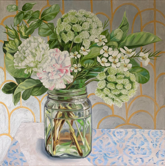 Green and Silver at the Foliage Farm